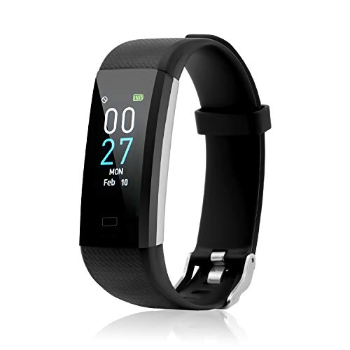 Fitness Tracker with Blood Pressure Heart Rate Sleep Monitor Temperature Moni...
