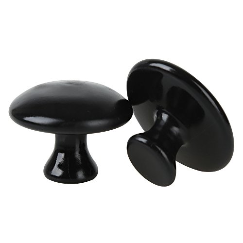 Romonacr 2 Pcs Mushroom Shaped Massage Stones Warmer Natural Lava Basalt Hot ...