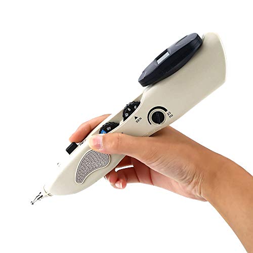 Romonacr Electronic Acupuncture Pen Energy Meridian Massage Pen Pointer Merid...