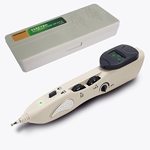 Romonacr Electronic Acupuncture Pen Energy Meridian Massage Pen Pointer Merid...