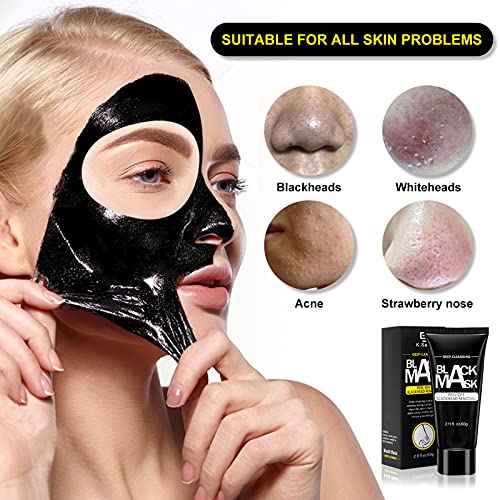 ROMOSS Blackhead Remover Mask, Blackhead Peel Off Face Mask, Charcoal Face Ma...