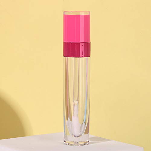 RONRONS 15 Pieces 8ml/0.27oz Round Lipstick Refillable Container with Ring Co...