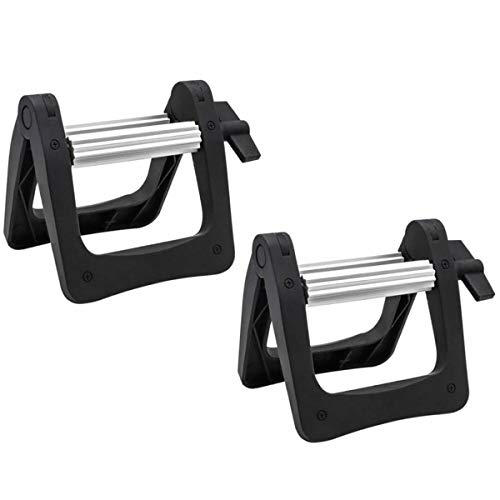 RONRONS 2 Pack Metal Tube Squeezer Wringer Toothpaste Dispenser for Hair Salo...