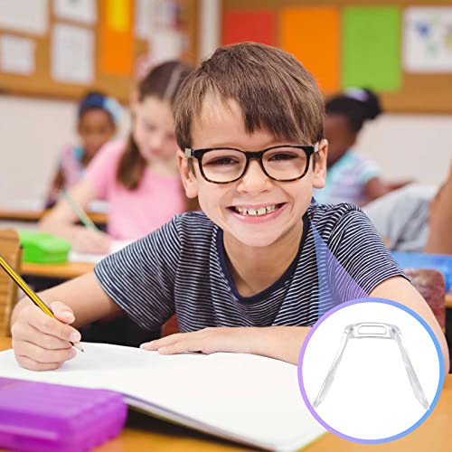 RONRONS 5 Pieces U Shaped Plastic Anti Slip Nose Pads for Eyeglass, Soft Plug...