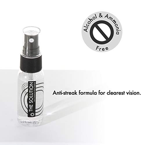 The Solution Lens Cleaner & Repair Kit | 1oz Alcohol Free Eyeglass Lens Clean...