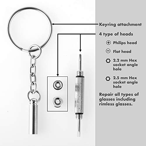 The Solution Lens Cleaner & Repair Kit | 1oz Alcohol Free Eyeglass Lens Clean...