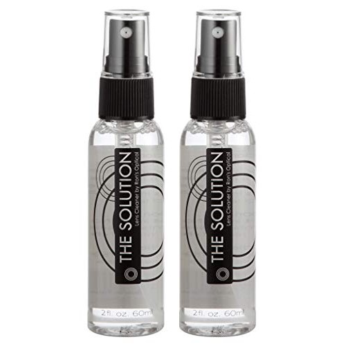 The Solution Lens Cleaner Spray | Pack of 2-2oz Alcohol Free Eyeglass Lens Cl...