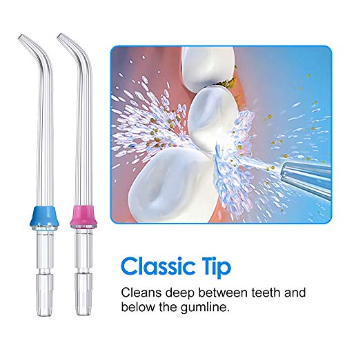 Flosser Replacement Tips for Waterpik Water Flosser, Reach Flosser Refill Hea...