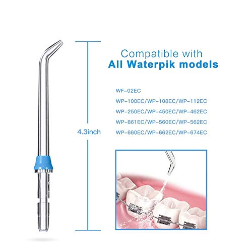 Flosser Replacement Tips for Waterpik Water Flosser, Reach Flosser Refill Hea...