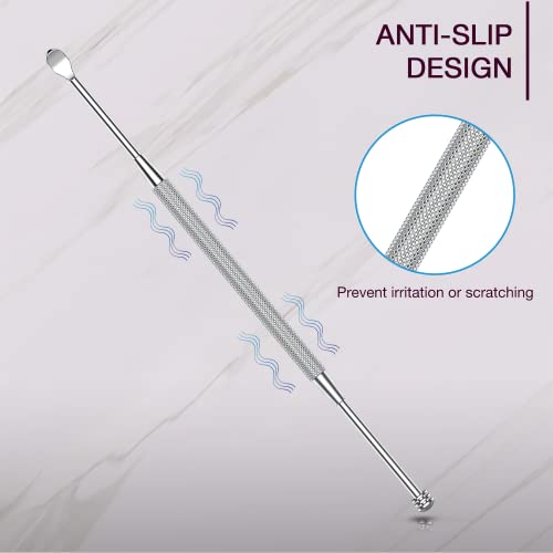 Ear Wax Removal Tool, Ear Pick Cleaner Kit with Cleaning Brush and Storage Bo...