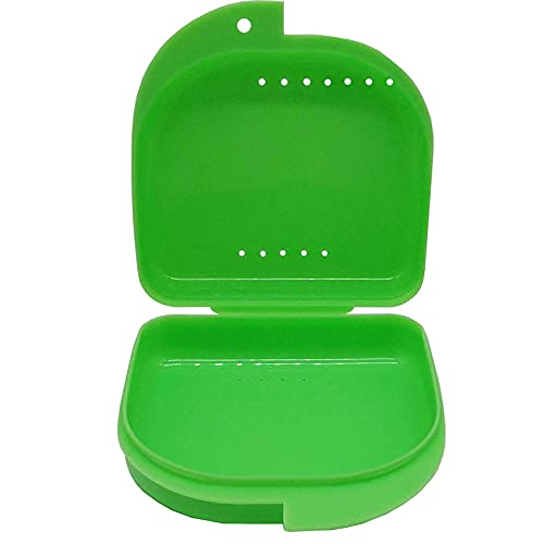 RONYOUNG 10PCS Mouth Guard Case Retainer Box Orthodontic Denture Storage Cont...