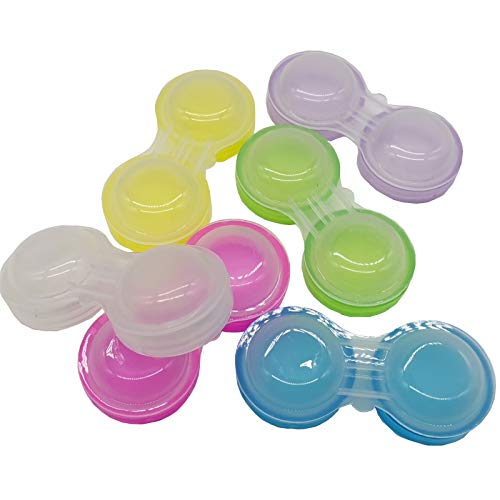 RONYOUNG 60PCS Contact Lens Cases Contact Lens Holder Box Left/Right Eyes Con...