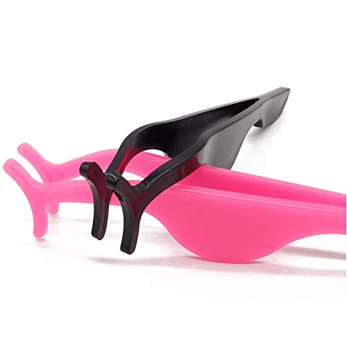 RONYOUNG 60PCS Eyelash Applicator Tool Plastic Eyelash Tweezers False Eyelash...