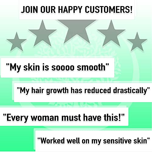 ROOTS AND HERBS Vegan Hair Removal - Neem and Fennel Depilatory Mask - Men an...