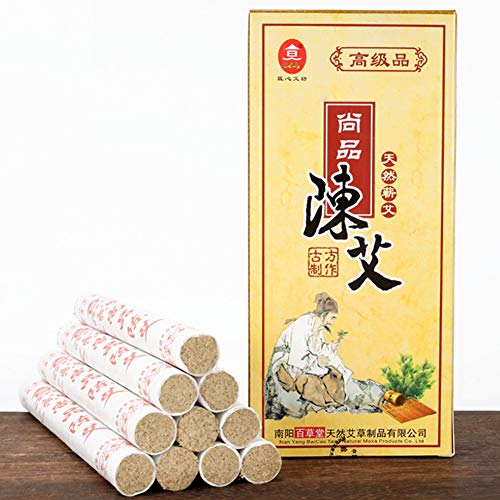 Five Chen Pure Moxa Rolls, ShangPin Moxa Rolls for Moxibustion Upgrade Packag...