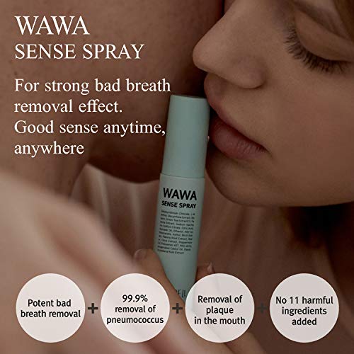 ROROBELL Wawa Sense Spray Oral Care Mouth Freshener Fights Bad breath with Wa...