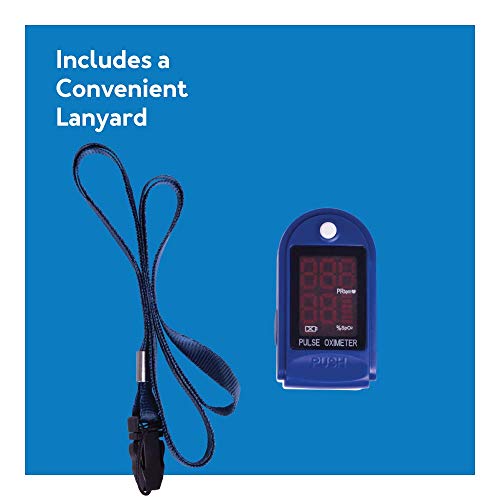 Roscoe Medical Finger Pulse Oximeter Oxygen Saturation Monitor - Pulse Ox Fin...