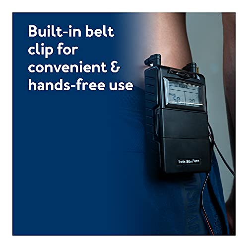 Roscoe Medical TENS Unit and EMS Muscle Stimulator - OTC TENS Machine for Bac...