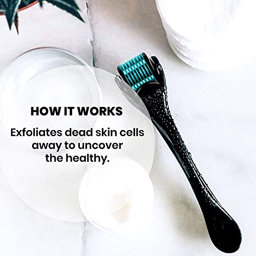 Derma Roller Beard Growth Kit Facial Skin Care Tools Skincare Hair Beard Face...