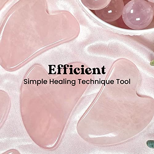 ROSELYNBOUTIQUE Gua Sha Facial Tools - Skin Care Tools Natural Massager for S...