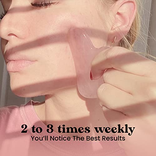 ROSELYNBOUTIQUE Gua Sha Facial Tools - Skin Care Tools Natural Massager for S...