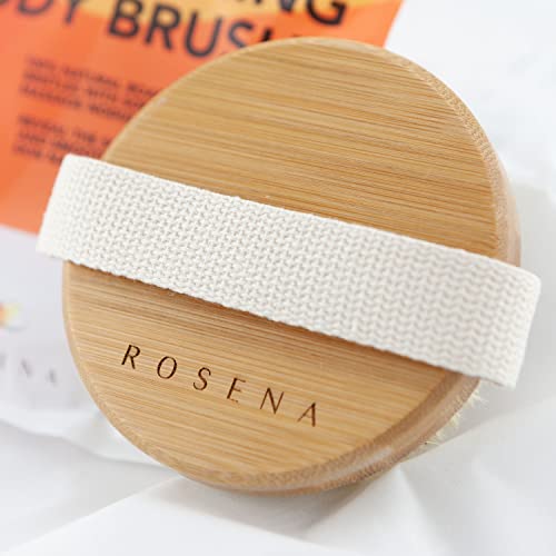 Dry Brushing Body Brush - Best for Exfoliating Dry Skin, Lymphatic Drainage a...