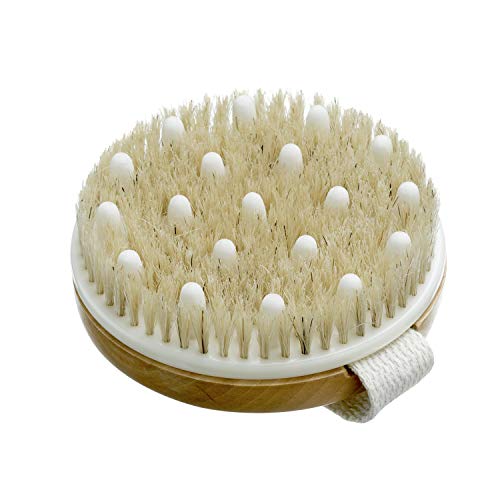 Dry Brushing Body Brush - Best for Exfoliating Dry Skin, Lymphatic Drainage a...