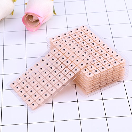 ROSENICE 600 Counts Acupuncture Vaccaria Ear Seeds Disposable Ear Press Seeds...