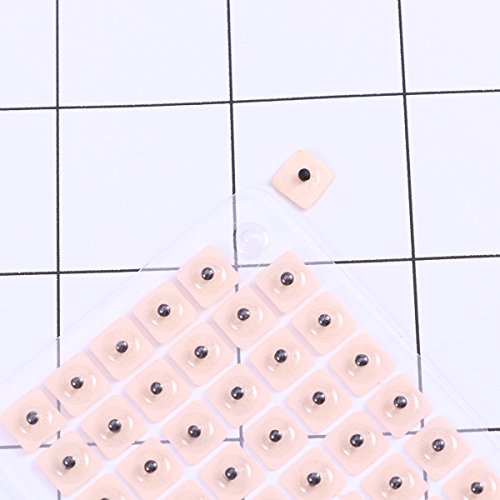 ROSENICE 600 Counts Acupuncture Vaccaria Ear Seeds Disposable Ear Press Seeds...