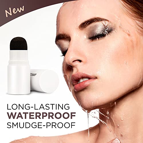 Updated Eyebrow Stamp Stencil Kit - Easy To Use Eyebrow Stamp - 10 Eyebrow St...