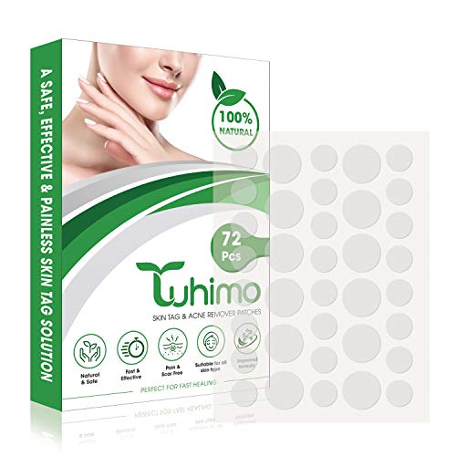 Rosponse TUHIMO Skin Tag Remover Patches, Safe Fast-Acting Skin Removal for W...