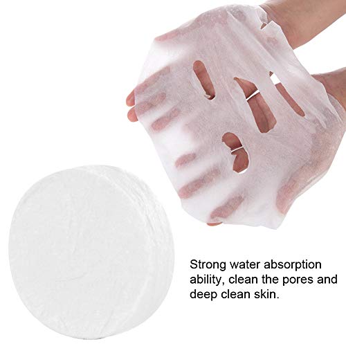 Rotekt 100pcs Non-woven Fabric Compressed Cotton Facial Face Mask Sheet Paper...