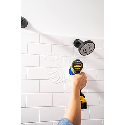 RotoScrub 7 Pack Drill Brush Set for Deep Cleaning, Scratch Resistant, Bathro...