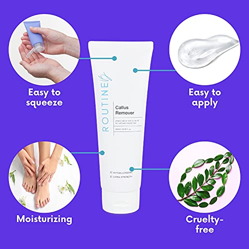 RoutineB Callus Remover For Feet - Extra Strength Callus Remover Gel Works We...
