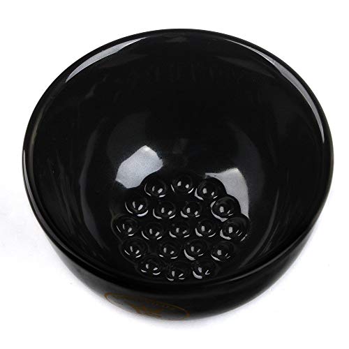 RoyalShave Ceramic Shaving Bowl - Mug for Shave Soaps! (Black)