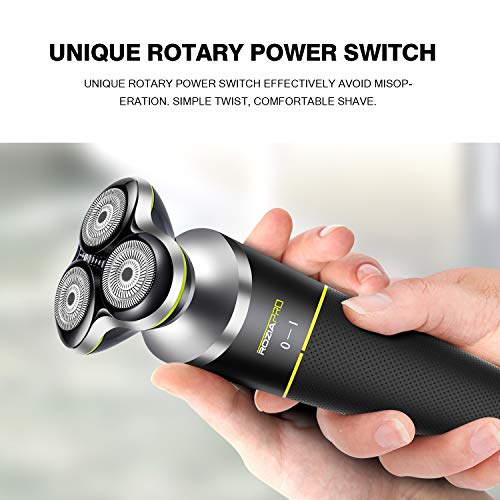 Roziapro Electric Razor for Men - 5 in 1 Rotary Shavers for Men -Mens Electri...