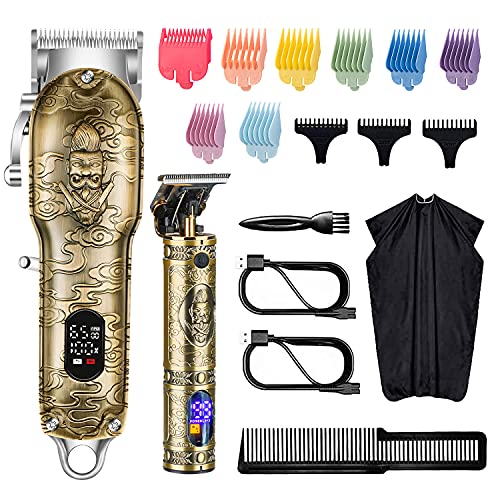 Roziapro Hair Clippers for Men T-Blade Trimmer Professional Barber Clippers -...