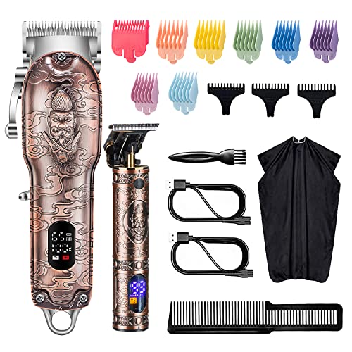 Roziapro Hair Clippers for Men T-Blade Trimmer Professional Barber Clippers -...