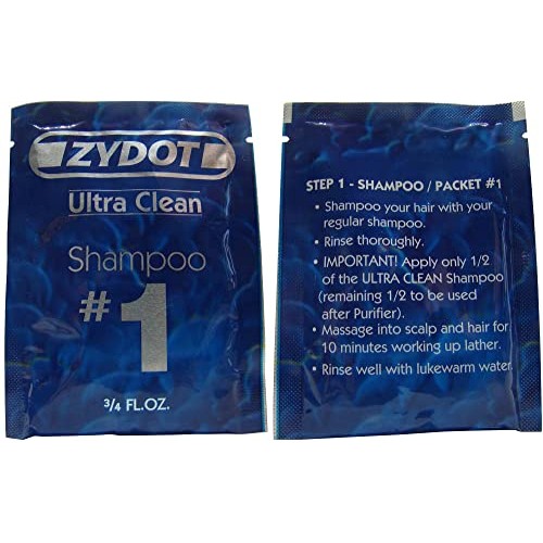 Zydot Ultra Clean Shampoo And Conditioner Kit To Detoxify, Clear And Cleanse ...