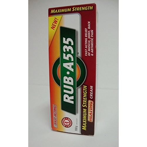 RUB A535 Maximum Strength Heating Cream For Relief of Arthritis, Muscle Pain,...