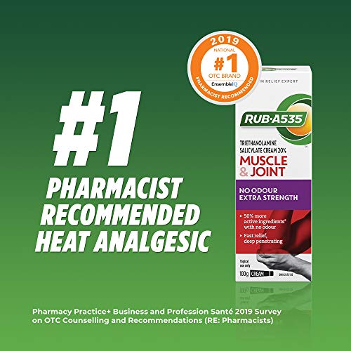 RUB A535 ULTRA STRENGTH NO ODOUR CREAM For Deep Penetrating Relief of Muscle,...