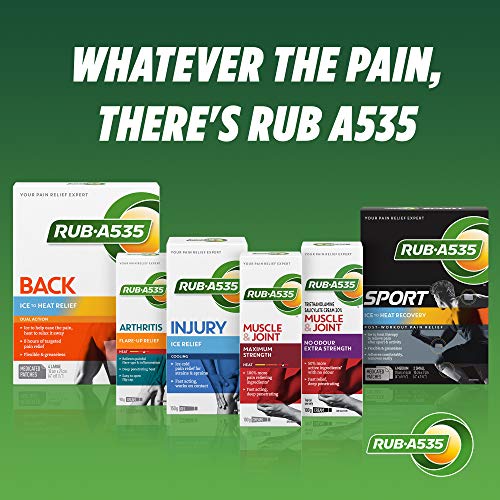 RUB A535 ULTRA STRENGTH NO ODOUR CREAM For Deep Penetrating Relief of Muscle,...