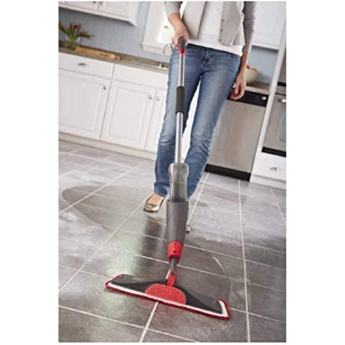 Rubbermaid Reveal Spray Microfiber Floor Mop Cleaning Kit for Laminate & Hard...