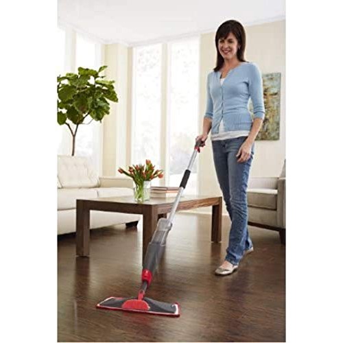 Rubbermaid Reveal Spray Microfiber Floor Mop Cleaning Kit for Laminate & Hard...