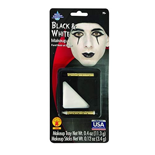 Rubie's Costume Co Black & White Makeup Kit
