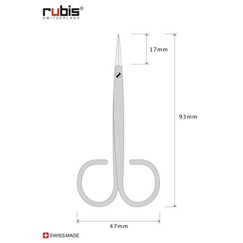 Rubis Switzerland Cuticle Scissors