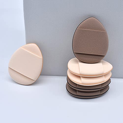 RUBIXIAN Finger Puff, 4 Pcs Mini Makeup Puff, Super Soft Beauty Makeup Tools,...