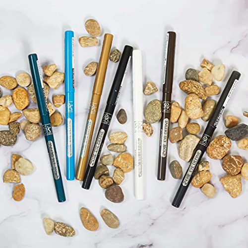 Ruby Kisses Waterproof 24HR Eye Define Eyeliner (1 Count, Rich Teal Blue)