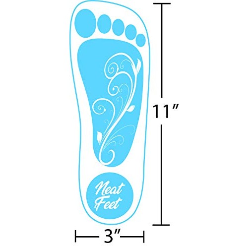 25 Pairs (50 feet) Premium Disposable Spray Tanning Feet Pads for Sunless Tan...