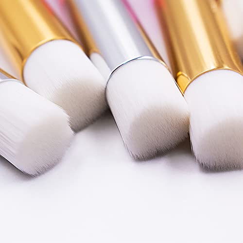 RUFRY Lash Shampoo Brushes,12Pcs White Eyelash Extensions Nose Pore Deep Clea...